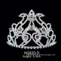 With 12 years experience factory directly crystal full round crown tiara